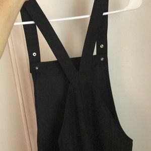 Forever 21 Dresses - NWT suede black jumper dress Forever 21 Dresses - NWT suede black jumper dress
